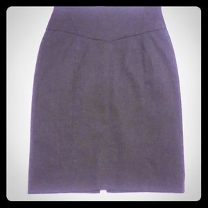 Women's Gray Pencil Skirt